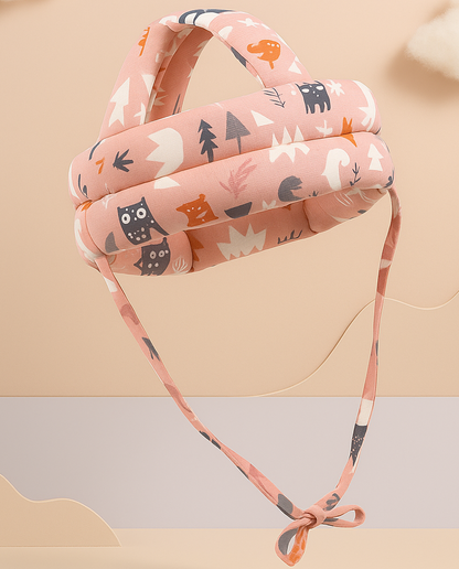 Casque anti-chute- rose