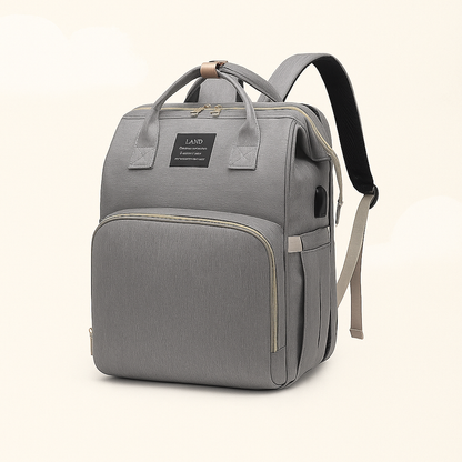 Sac à langer 2-en-1 Gris Perle