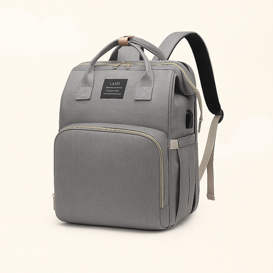 Sac à langer 2-en-1 Gris Perle